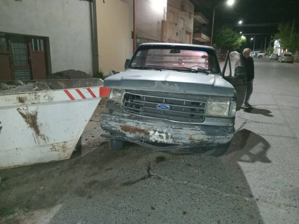 El tránsito fue interrumpido por algunos minutos. No lastimó a nadie.