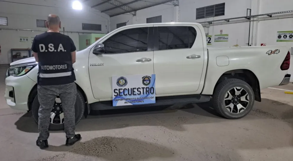 La revisión reveló múltiples adulteraciones en el rodado.
