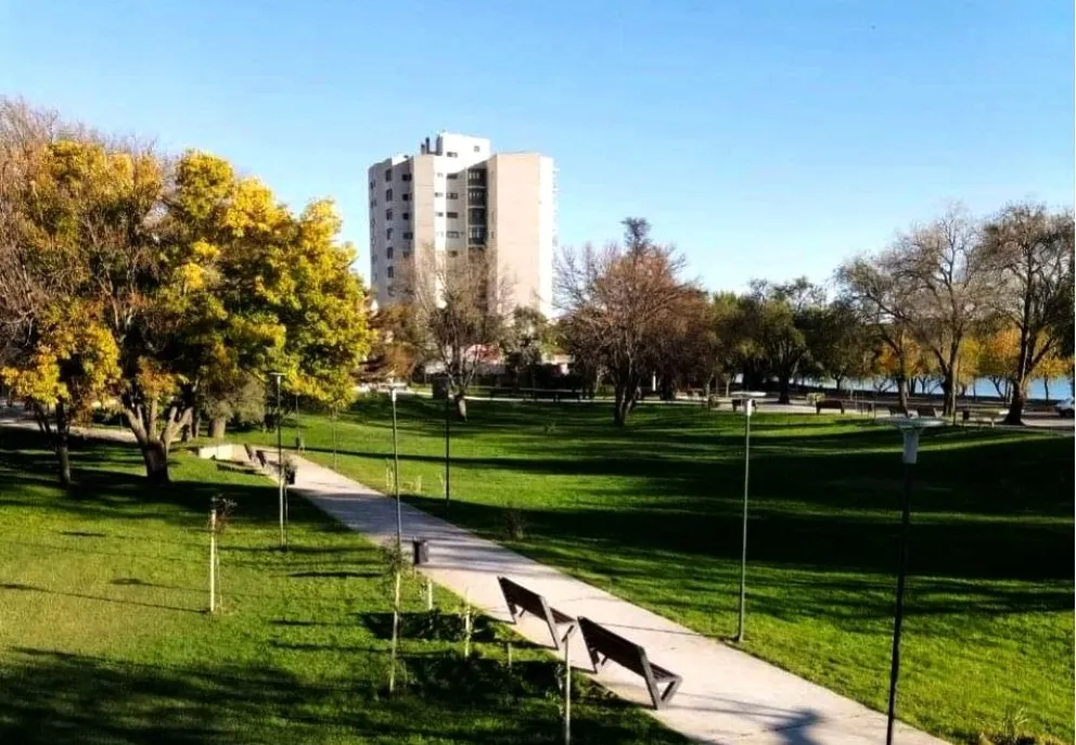 El Parque del Bicentenario, escenario de los hechos denunciados.