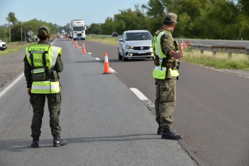 El puesto de control está en el kilómetro 714 de la ruta nacional 3. 