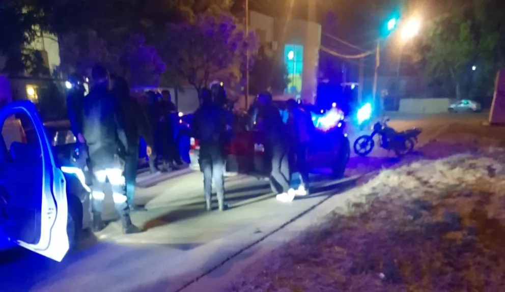 Importante despliegue policial a última hora.