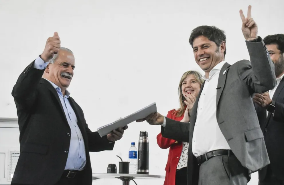 El jefe comunal Ricardo Marino recibirá una vez más al mandatario provincial. 