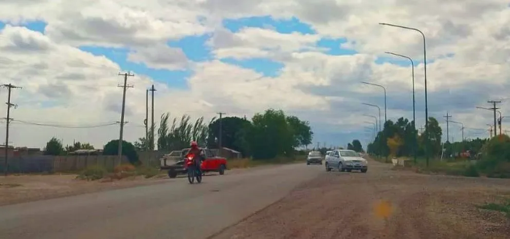 Acceso al bulevar Ituzaingó por la avenida Perón, es uno de los lugares elegidos.