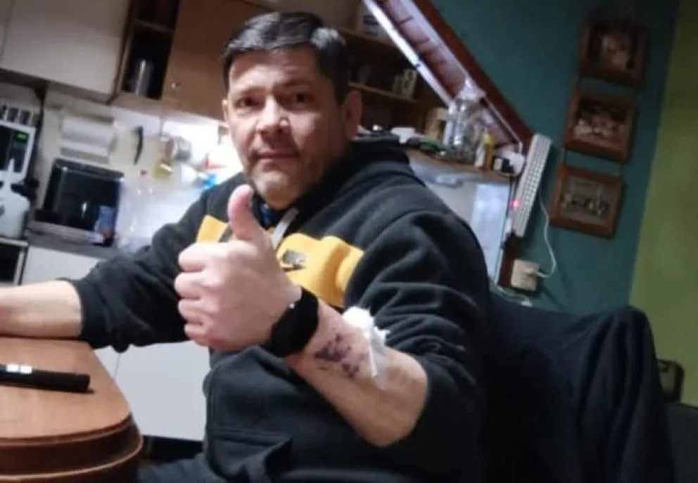 Triste adiós por el fallecimiento de Adrián Leonardo. 