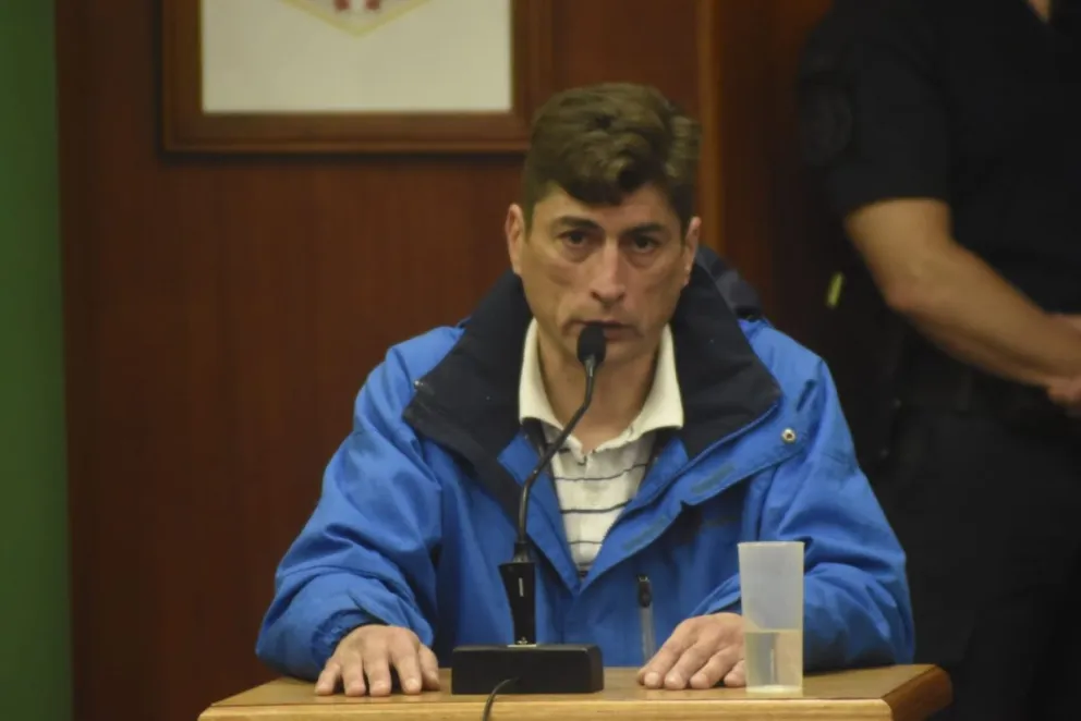 Morello arrepentido por haber matado a Beimar Condori Llanos. Foto Vanesa Schwemmler para NoticiasNet. 