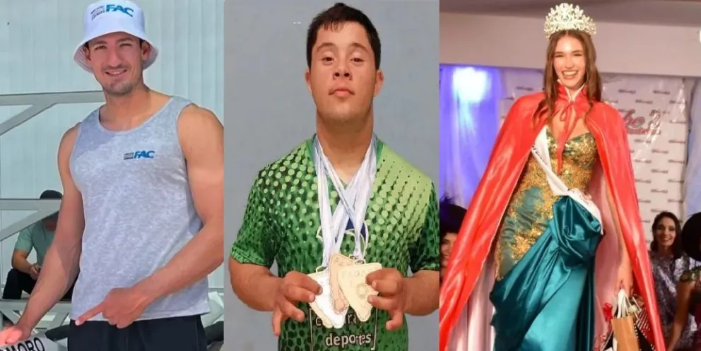 Gonzalo Lo Moro, Jeramías Loza Moreno y Tiziana Salesky, elegidos en redes sociales como personajes destacado de 2024. 