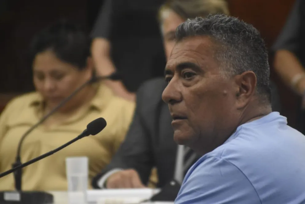 Fabián Andrade fue el primero en declarar en el juicio (Foto: Vanesa Schwemmler)