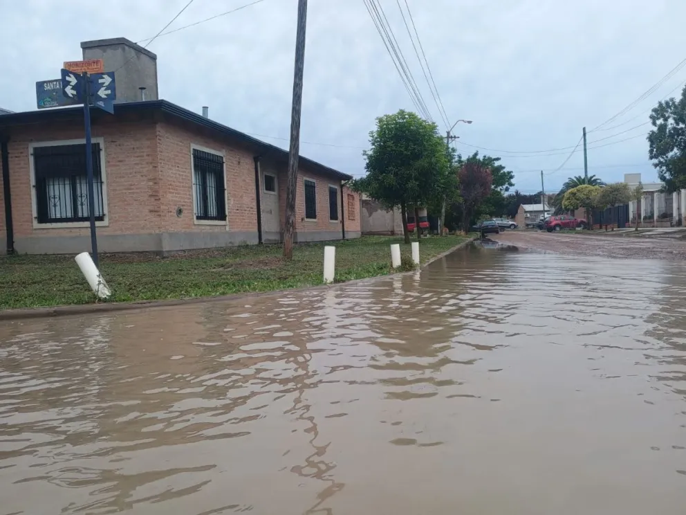 Desde las tres de la madrugada y por espacio de 12 horas, la precipitación alcanzó a 22,3 milímetros. Fotos Vanesa Schwemmler.