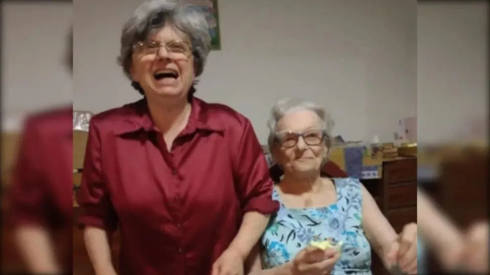 Lidia Concepción Tapia  y Estela Maris Natalini (Foto: redes sociales)