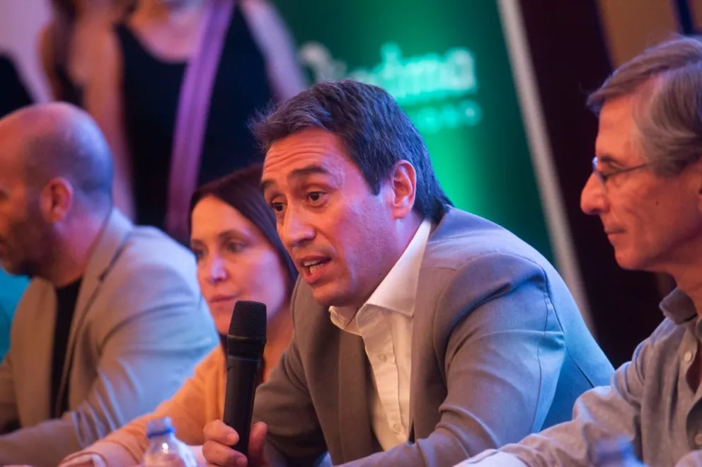 Para el Parque  Ferreira, además de Las Pelotas contrataron a Valentino Merlo y la T y la M. Fotos Vanesa Schwemmler para NoticiasNet.
