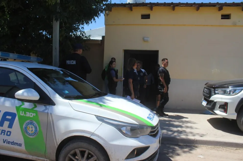  La vivienda fue allanada en horas del mediodía.