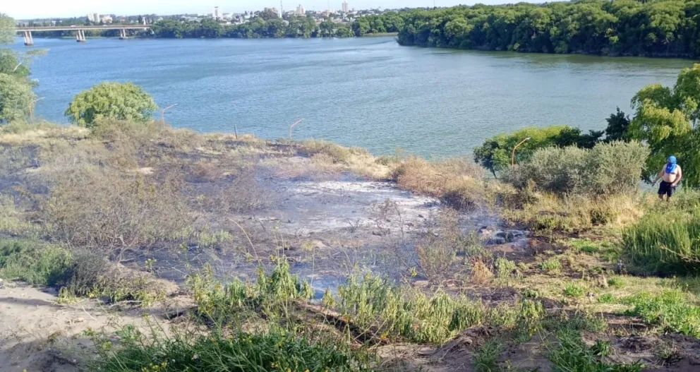 El hecho ocurrió en la zona de bardas. 