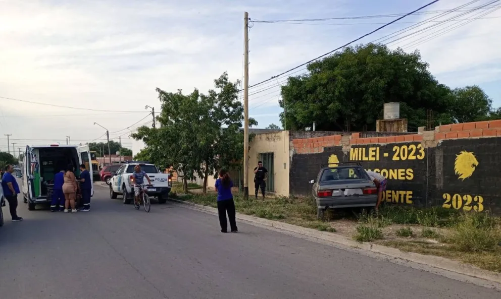 En el vehículo iban dos mujeres, la conductora y una acompañante.