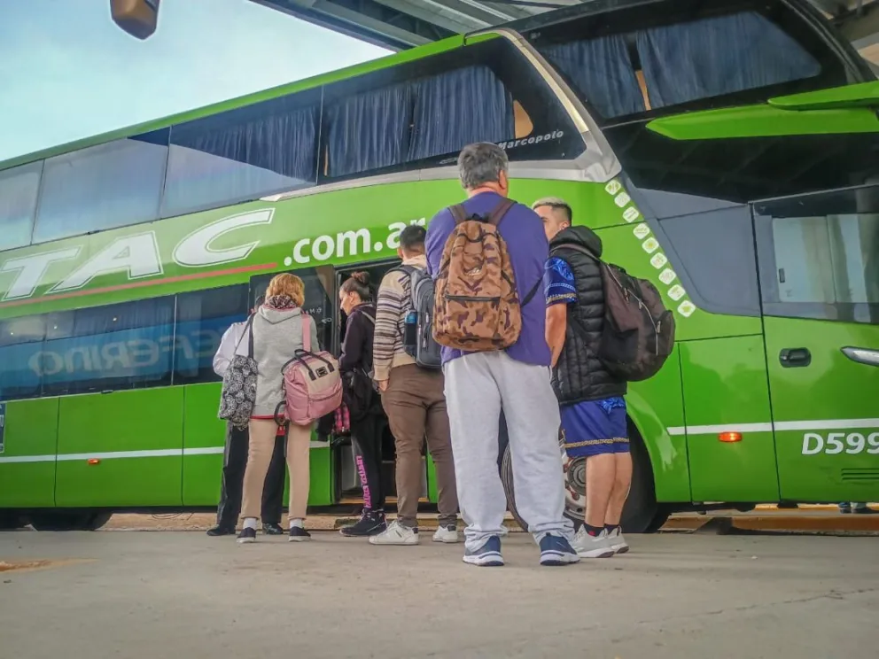 Este lunes, la mayoría de las empresas consultadas informó que ya no contaban con pasajes disponibles.
