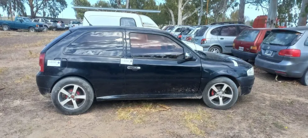 Rodados incautados por diversas infracciones.