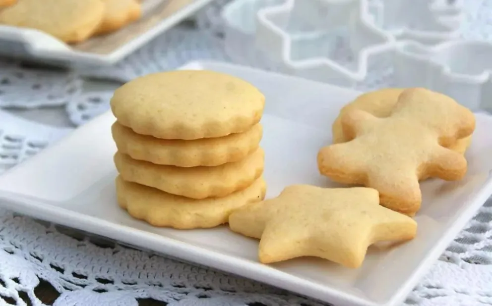 Galletitas de manteca caseras. 