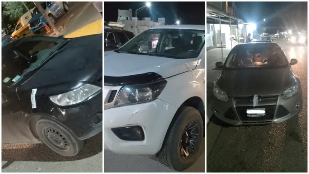 Un riguroso control dejó a varios turistas de Las Grutas sin su vehículo 