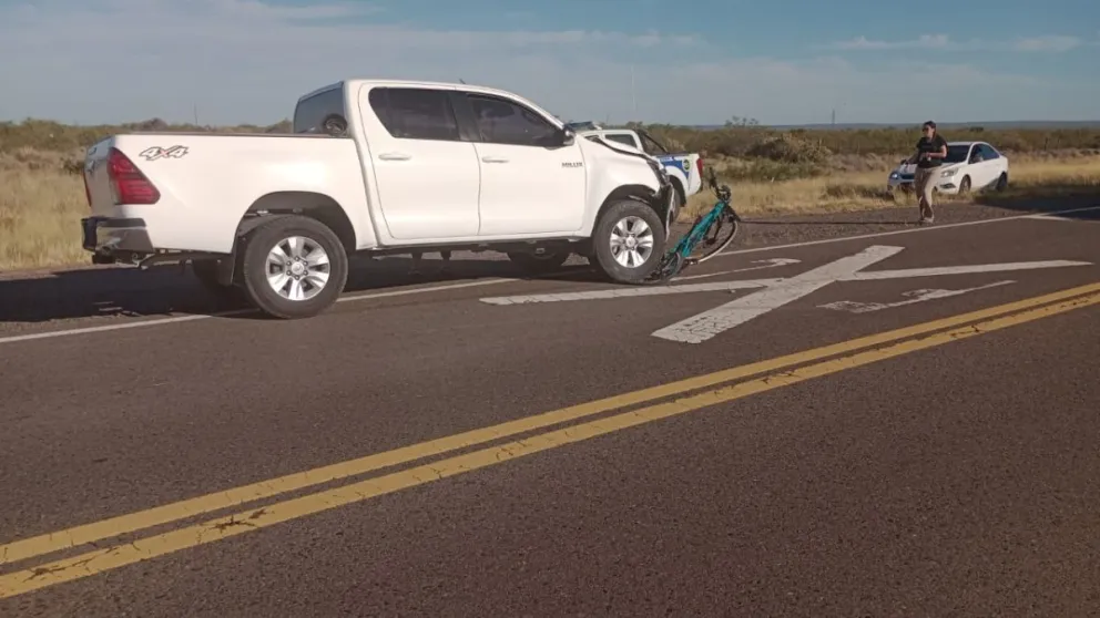 Personal de Criminalística realizó pericias en el lugar para esclarecer las circunstancias exactas del hecho.