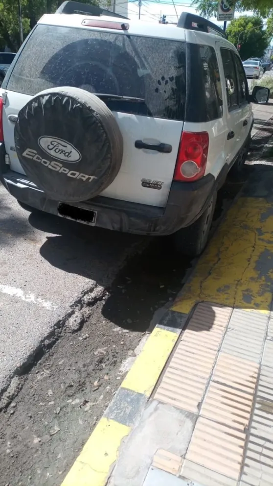 La infracción ocurrió sobre la calle Laprida al 200.