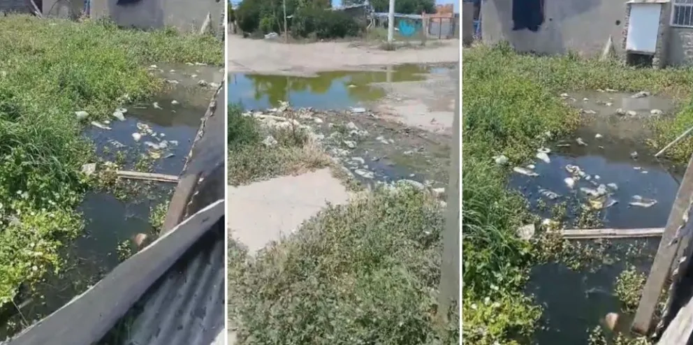 Así está hoy la intersección de la calle 20 y 35, en el 30 de Marzo