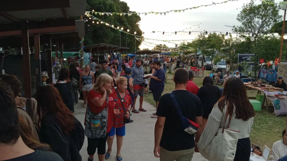 Los banderines son un atractivo más. Fotos gentileza.