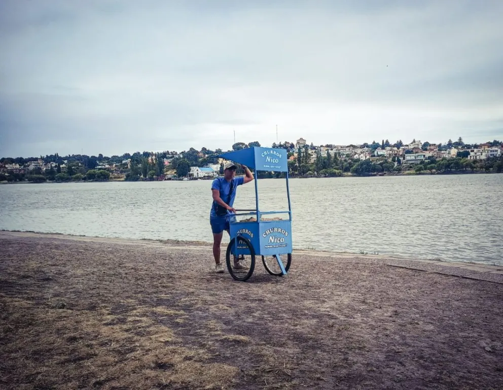Otra vez vientos fuertes.  Foto archivo.