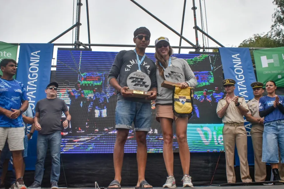 Premiación de la 49° Edición de la regata del río Negro. (Fotos: Vanesa Schwemmler).