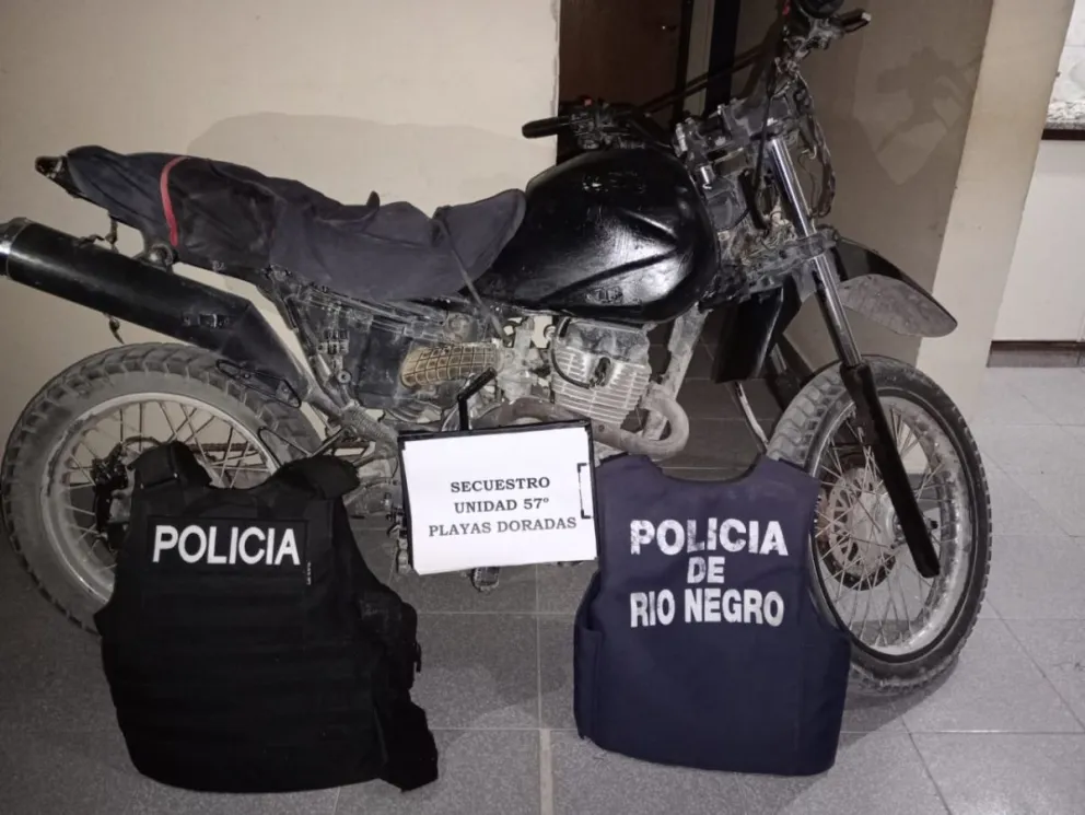 La Zanella RZ 150cc que fue recuperada 