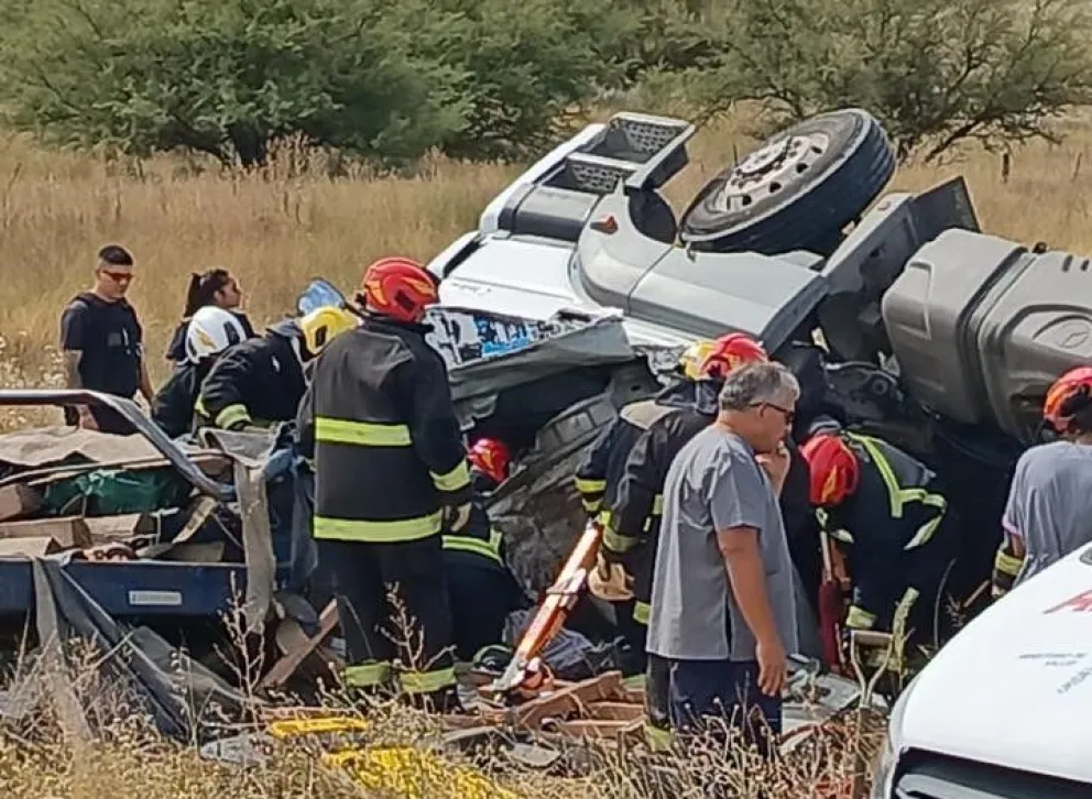 La conductora del rodado tiene 25 años de edad. 