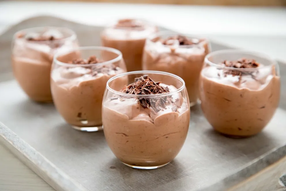 Un postre riquísimo. 