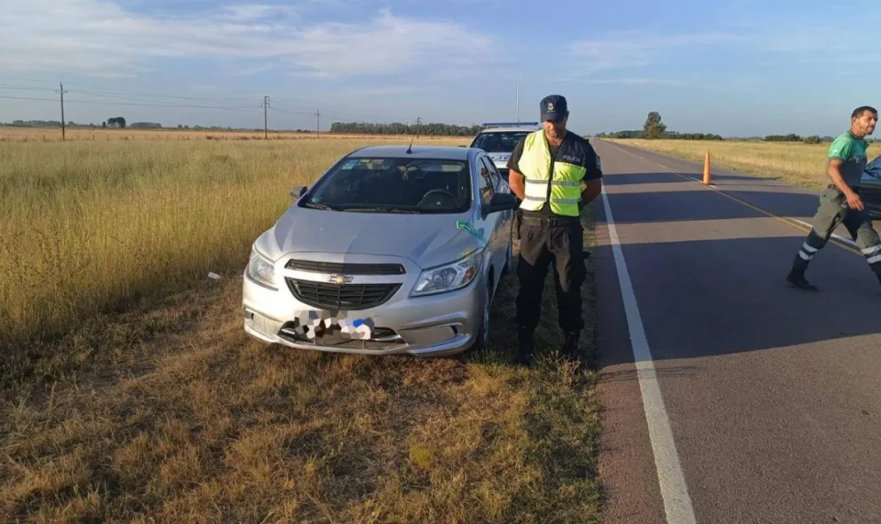 El vehículo quedó en calidad de secuestrado. 