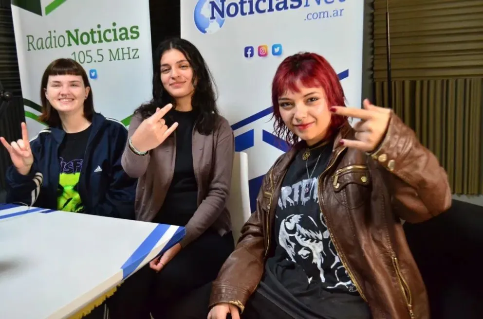 Artemisas, las chicas disturbio de la escena viedmense