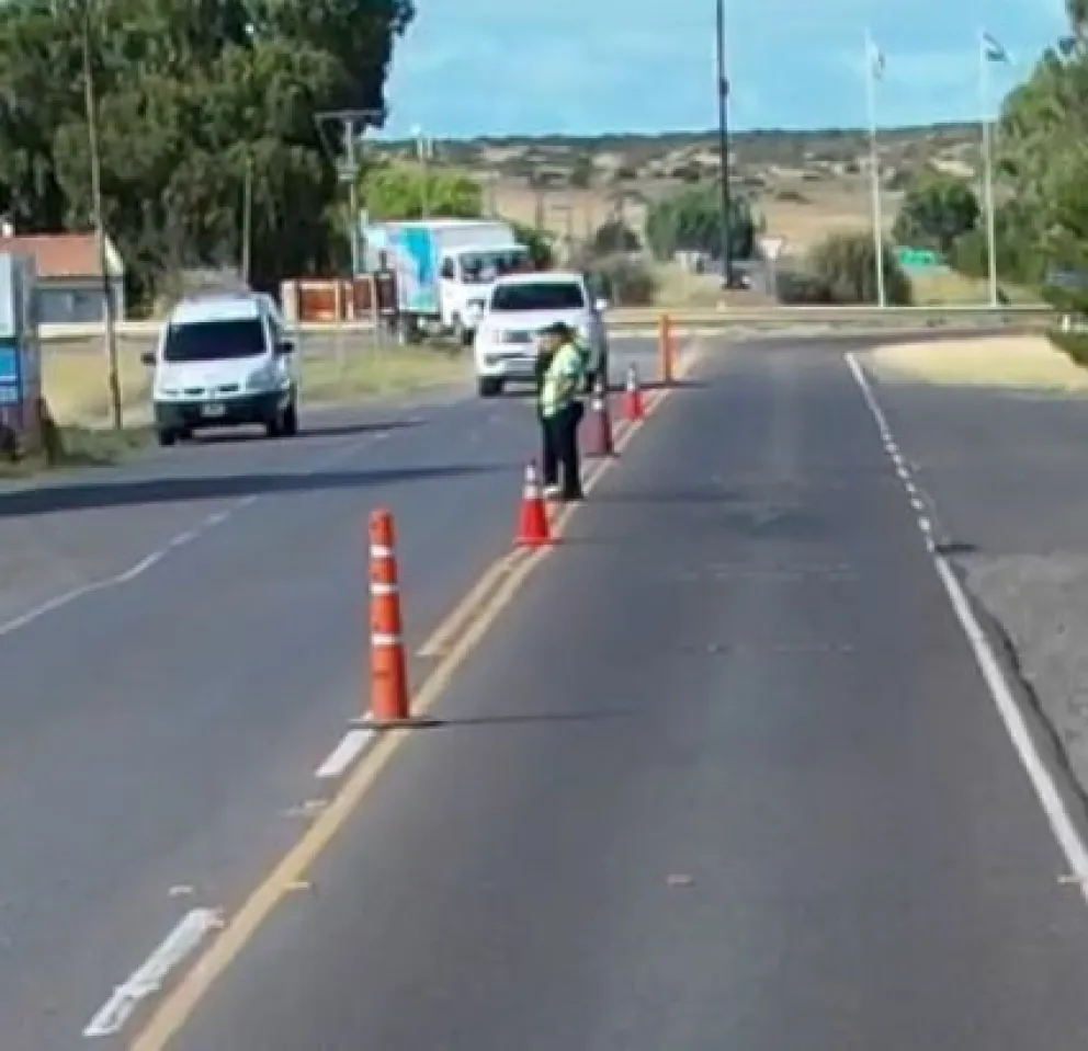 Se agudizarán los controles vehiculares en la ruta 1 y El Cóndor durante todo el fin de semana 