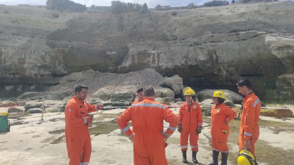 Las autoridades reforzaron la zona y piden precaución. (Fotos: gentileza)
