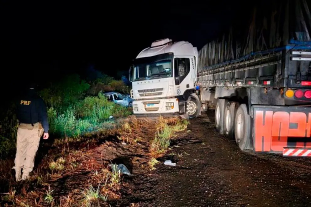 El accidente ocurrió en la ruta BR-290.
