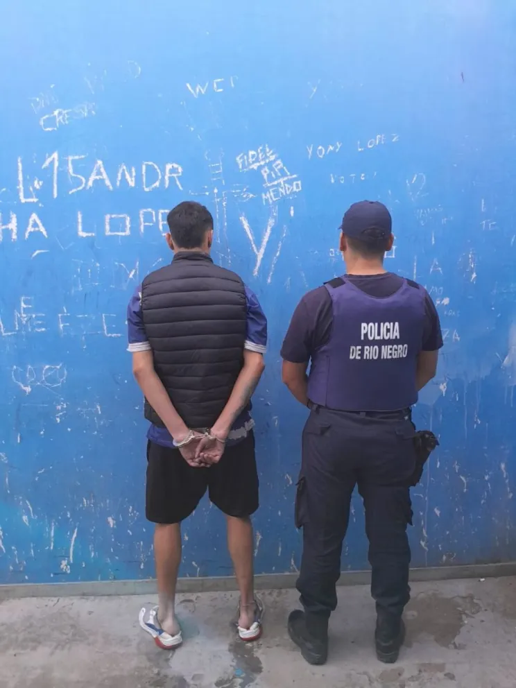 Uno de los que fueron a parar a la comisaría. Foto gentileza.