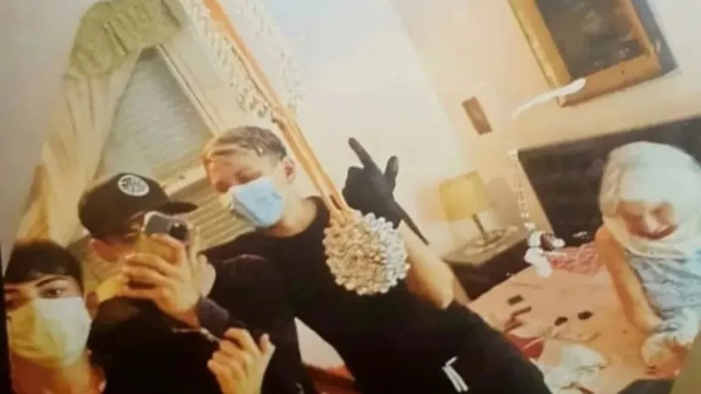 La Policía pudo rastrear a los asaltantes a partir de la publicación en redes sociales.