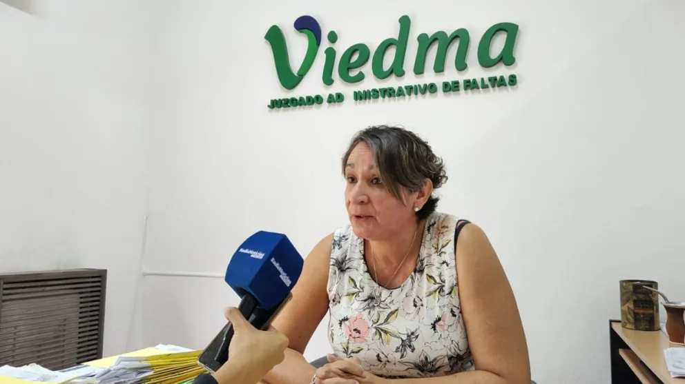 Juzgado de Faltas de Viedma con trabajos a full. 