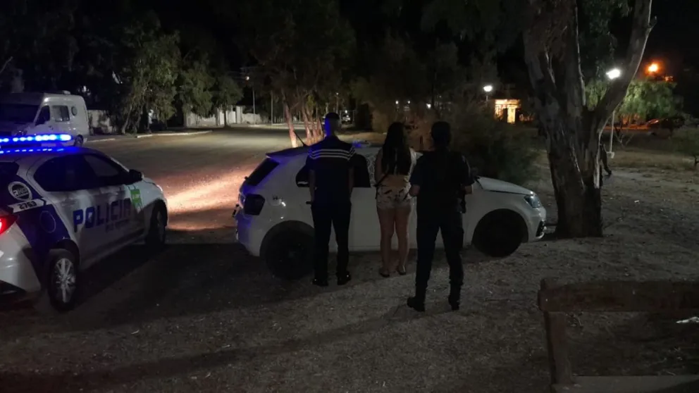 Los dos jóvenes quedaron detenidos luego del procedimiento 