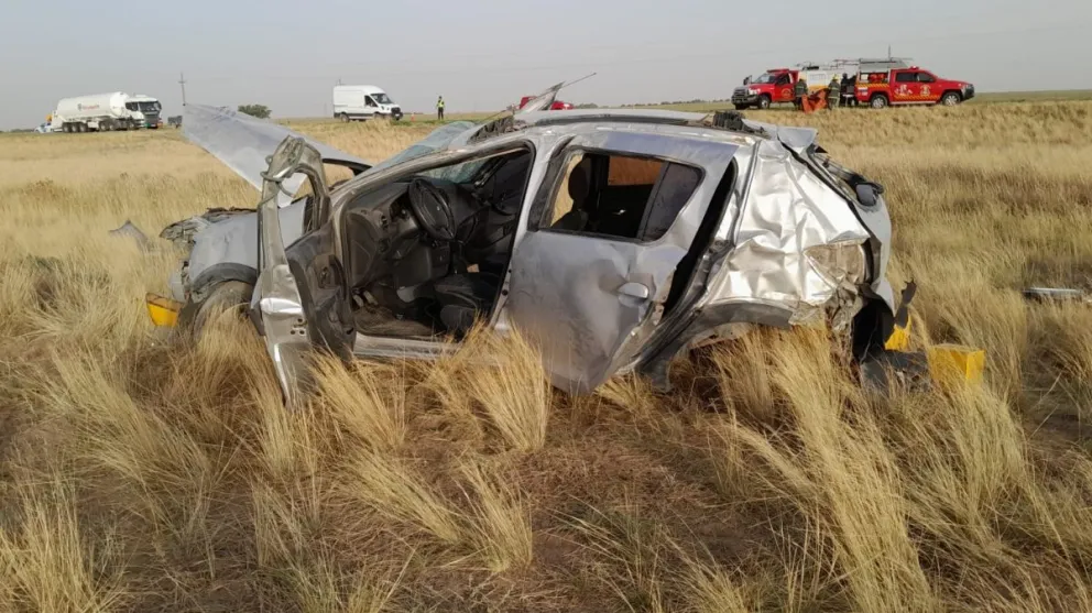 El hecho se registró a unos 500 metros de los silos. 