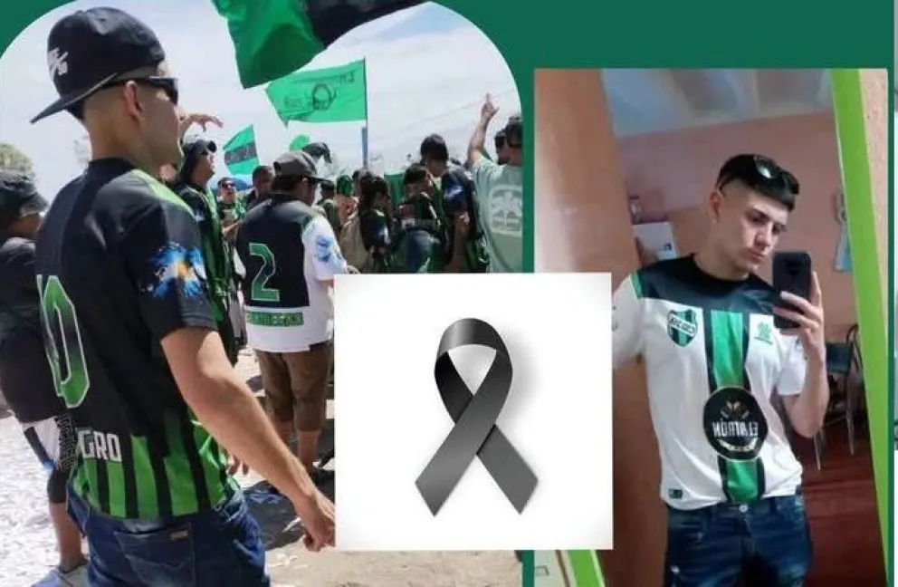 Ramiro Dina fue a ver un partido de fútbol y horas después murió enfrente de la Comisaría 30. 