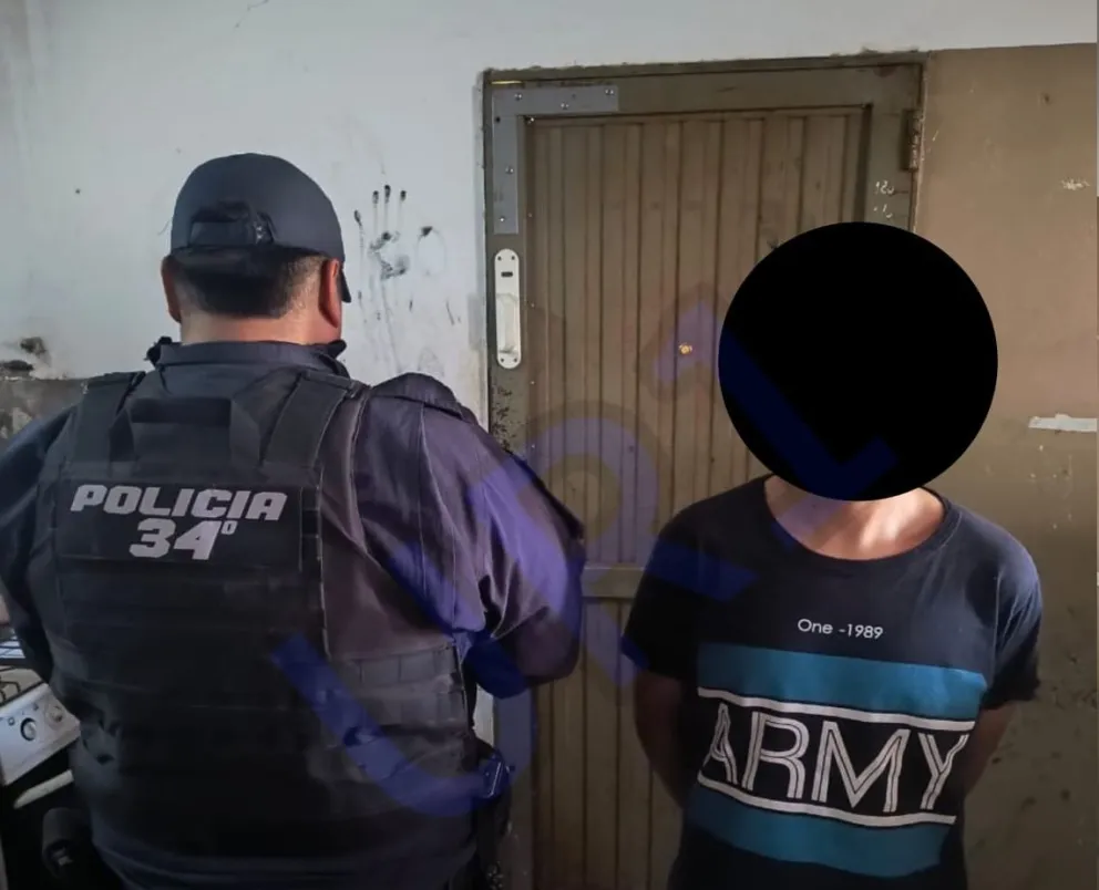 Detenido en la Comisaría 34 de Viedma tras un hurto de una moto. 