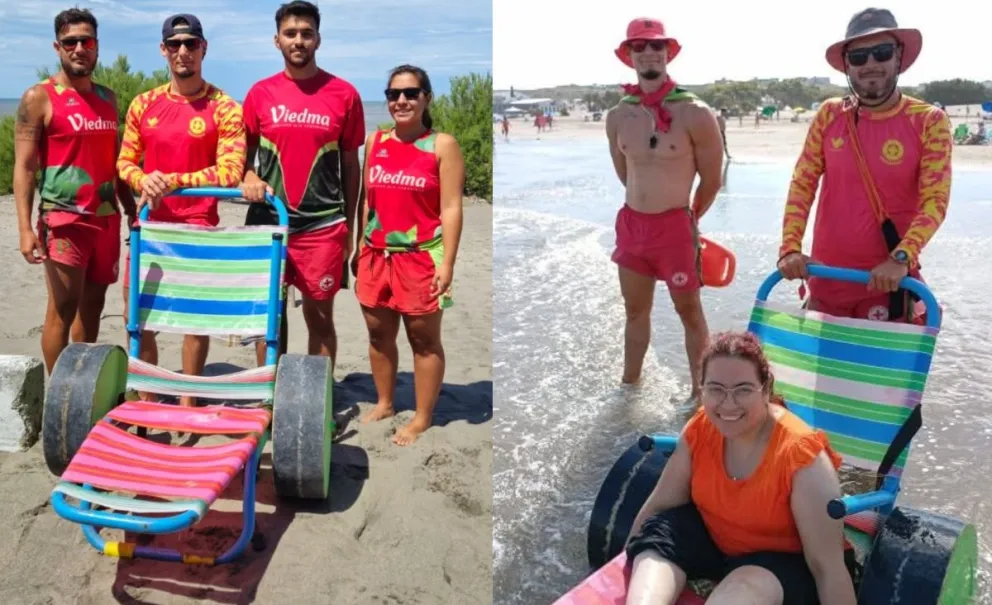 "Siempre estamos atentos a las necesidades de los bañistas", explicó Saldaña.