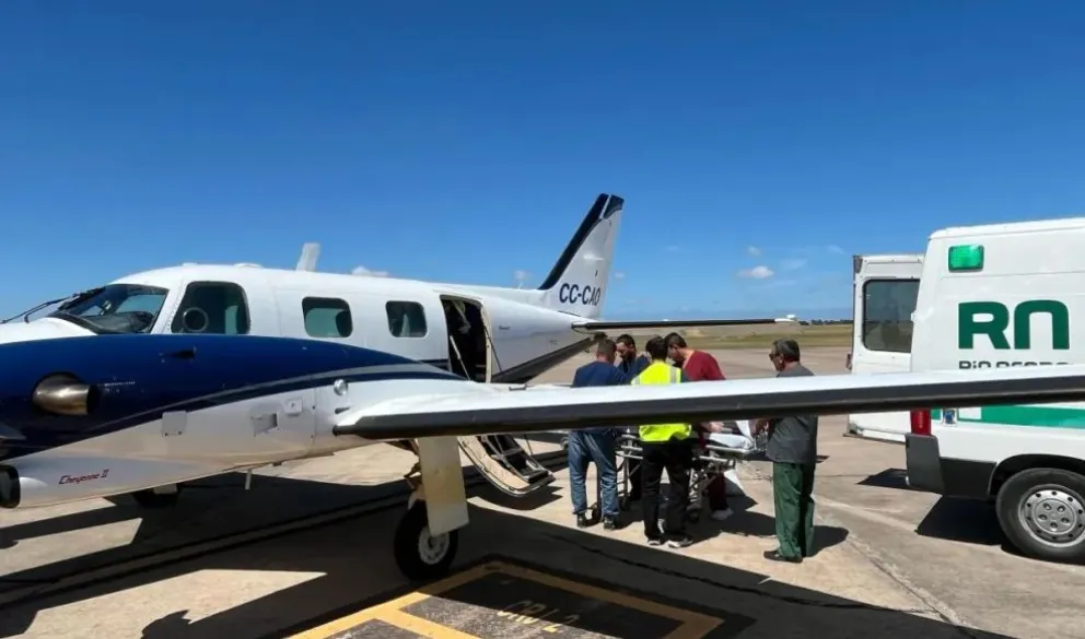 Operativo en Viedma. Foto gentileza El Cordillerano.