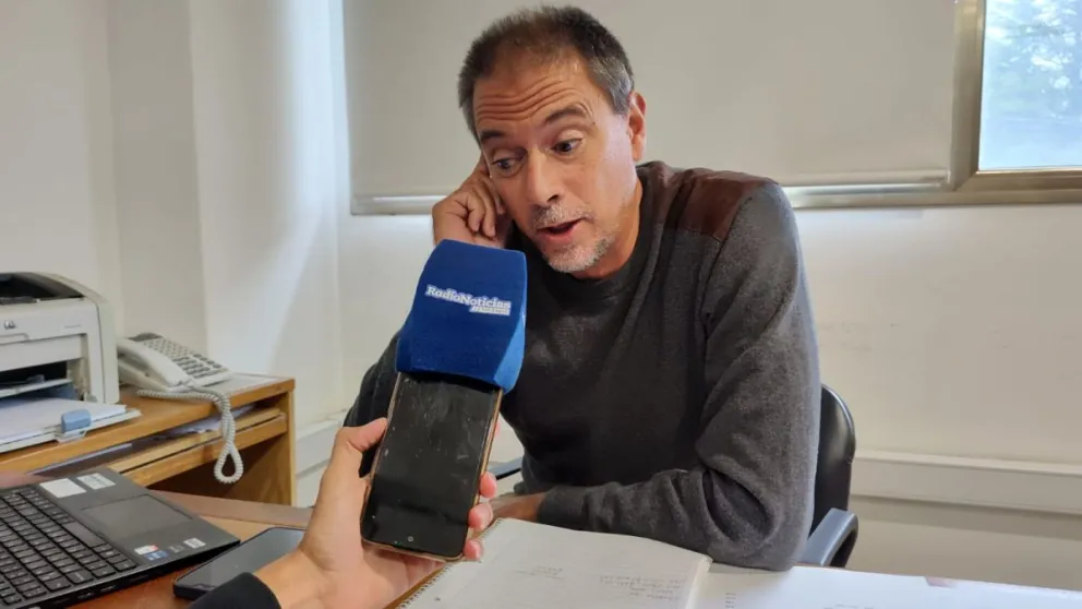 El subsecretario de Estadística y Censos de Río Negro, Luciano Truchi