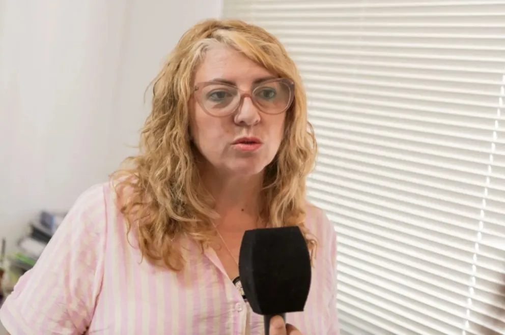 La secretaria de la Función Pública, Tania Lastra