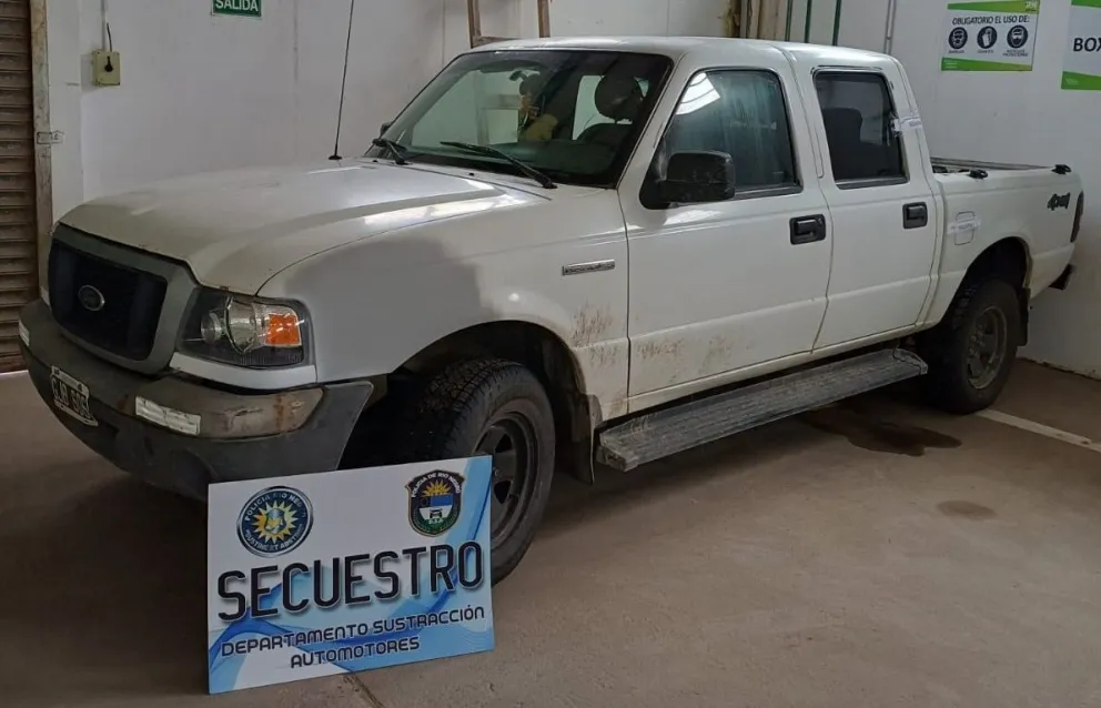 El procedimiento estuvo a cargo del Departamento Sustracción de Automotores.