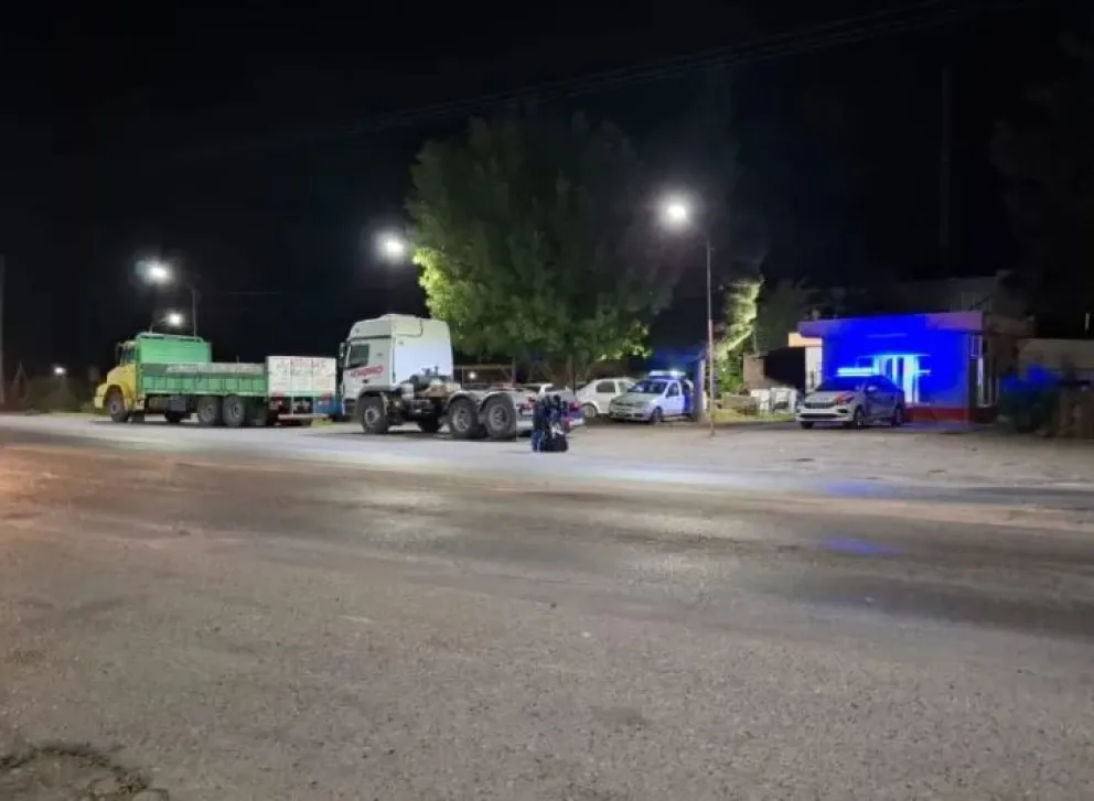 Se llevó adelante un intenso control de peso de los camiones lo cual empeora cada vez más el estado de las rutas. (Foto Daniela Luján/Cipo 360)