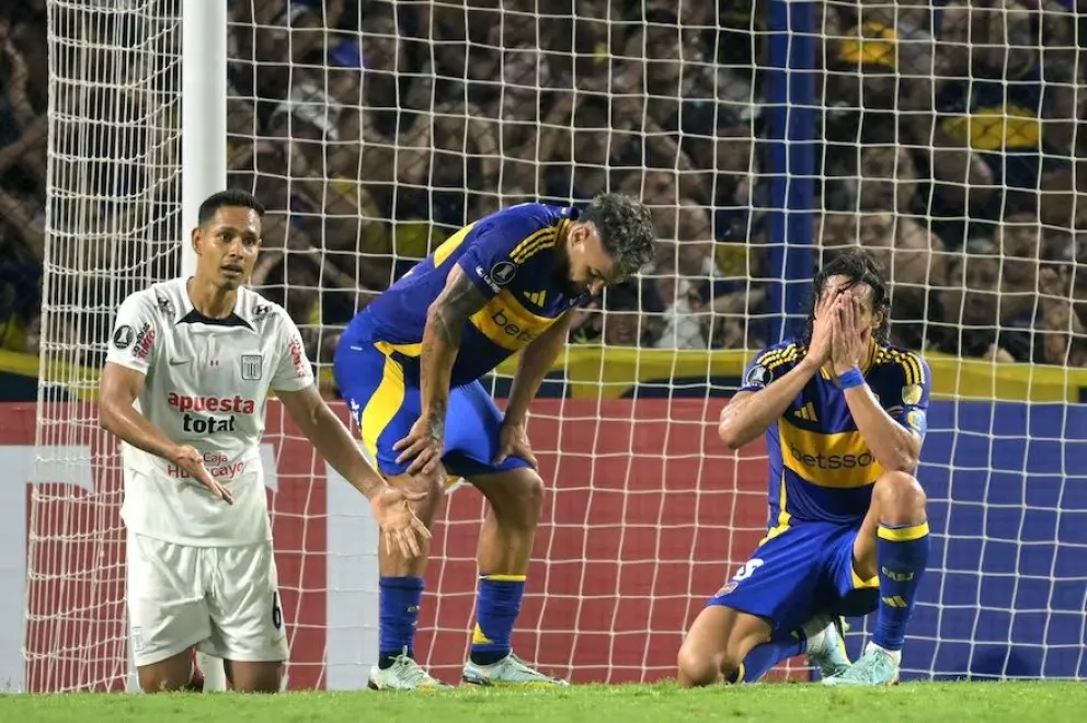Boca perdió por penales ante Alianza Lima.