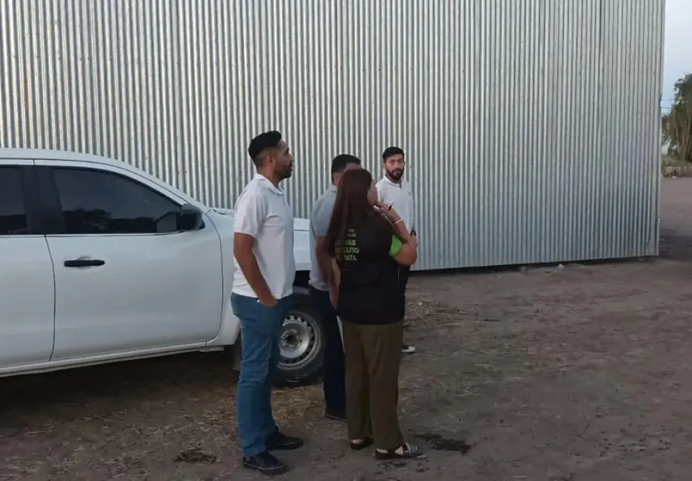 El equipo que actuó en el campo.